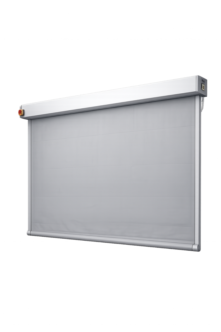 Rook en brandschemren render