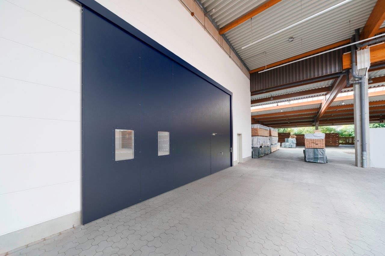 Brandwerende schuifdeur EI60 met raam