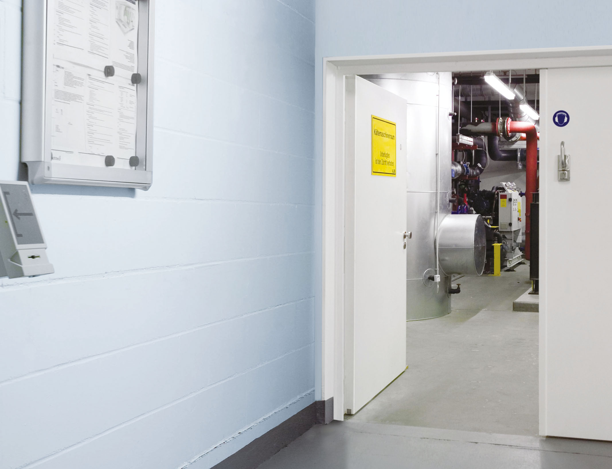 Brandwerende loopdeur met rookwerende afdichting