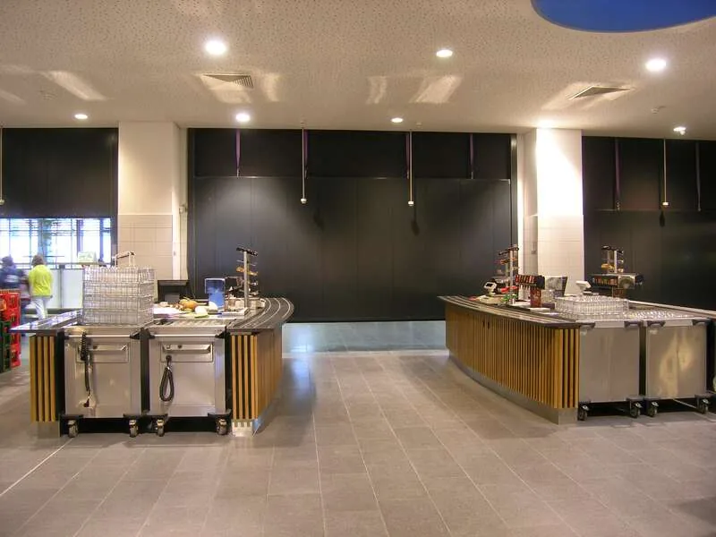Brandwerende hefdeur grote opening